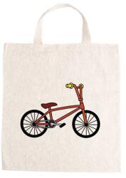  Óvodai jellel vászontáska 27x31x0, 3cm méretben bicikli jel