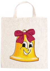  Óvodai jellel vászontáska 27x31x0, 3cm méretben csengő masnis jel