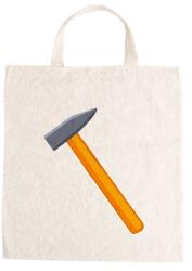  Óvodai jellel vászontáska 27x31x0, 3cm méretben kalapács jel
