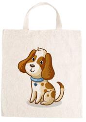  Óvodai jellel vászontáska 27x31x0, 3cm méretben kutya 2 jel