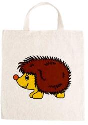  Óvodai jellel vászontáska 27x31x0, 3cm méretben süni jel