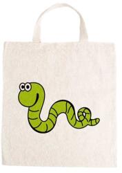  Óvodai jellel vászontáska 27x31x0, 3cm méretben kukac jel