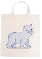  Óvodai jellel vászontáska 27x31x0, 3cm méretben jegesmaci jel