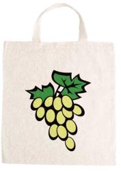  Óvodai jellel vászontáska 27x31x0, 3cm méretben szölő fehér jel