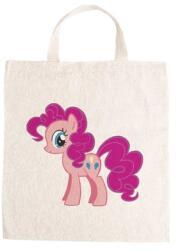  Óvodai jellel vászontáska 27x31x0, 3cm méretben póni rózsaszín jel