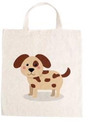  Óvodai jellel vászontáska 27x31x0, 3cm méretben kutya folti jel