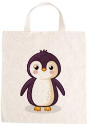  Óvodai jellel vászontáska 27x31x0, 3cm méretben pingvin 2 jel
