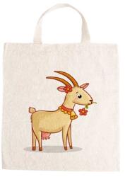  Óvodai jellel vászontáska 27x31x0, 3cm méretben kecske jel