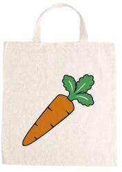  Óvodai jellel vászontáska 27x31x0, 3cm méretben répa jel