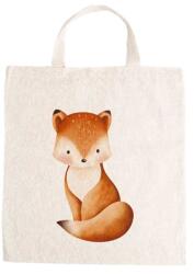  Óvodai jellel vászontáska 27x31x0, 3cm méretben róka jel