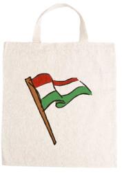  Óvodai jellel vászontáska 27x31x0, 3cm méretben zászló jel