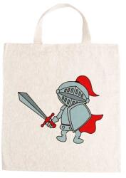  Óvodai jellel vászontáska 27x31x0, 3cm méretben lovag jel