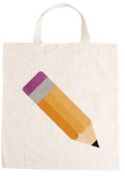  Óvodai jellel vászontáska 27x31x0, 3cm méretben ceruza jel