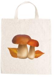  Óvodai jellel vászontáska 27x31x0, 3cm méretben gomba barna jel