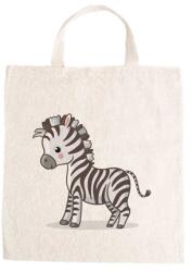  Óvodai jellel vászontáska 27x31x0, 3cm méretben zebra jel