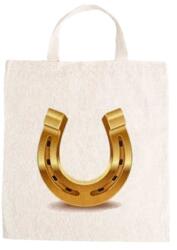  Óvodai jellel vászontáska 27x31x0, 3cm méretben patkó jel