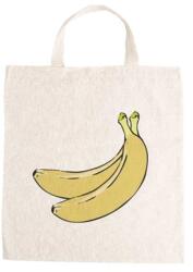  Óvodai jellel vászontáska 27x31x0, 3cm méretben banán jel