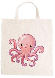  Óvodai jellel vászontáska 27x31x0, 3cm méretben polip jel