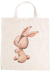  Óvodai jellel vászontáska 27x31x0, 3cm méretben nyuszi tapsi jel