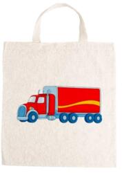  Óvodai jellel vászontáska 27x31x0, 3cm méretben kamion jel