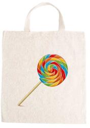  Óvodai jellel vászontáska 27x31x0, 3cm méretben nyalóka jel