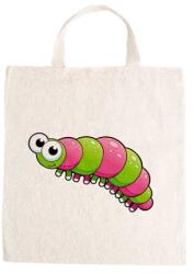  Óvodai jellel vászontáska 27x31x0, 3cm méretben kukac színes jel