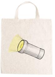  Óvodai jellel vászontáska 27x31x0, 3cm méretben elemlámpa jel