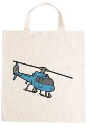  Óvodai jellel vászontáska 27x31x0, 3cm méretben helikopter jel