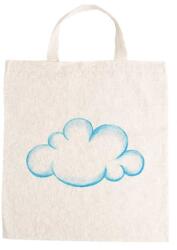  Óvodai jellel vászontáska 27x31x0, 3cm méretben felhő jel