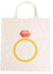  Óvodai jellel vászontáska 27x31x0, 3cm méretben gyűrű jel