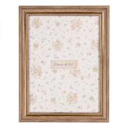 Clayre & Eef Barna színű fa fényképkeret - 21x2x16 cm (VR-2F1264M)