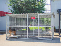 SINB GRID Kutya kennel, 2x4m alapterület padozat nélkül