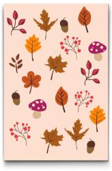  Festés számok szerint - Őszi háttér Méret: 40x60cm, Keretezés: Műanyagtáblával