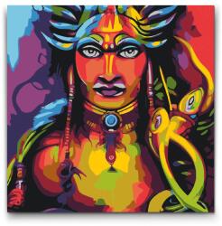  Festés számok szerint - Hindizmus Méret: 50x50cm, Keretezés: Kartonlemezen