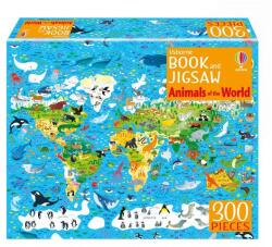 Usborne Book And Jigsaw - Animals Of The World
