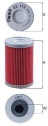 MAHLE Olejový filter MAHLE OX 115 (OX 115)
