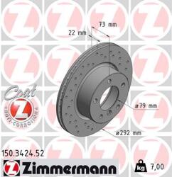ZIMMERMANN Disc frana ZIMMERMANN SPORT Z 150.3424. 52 (150.3424.52)