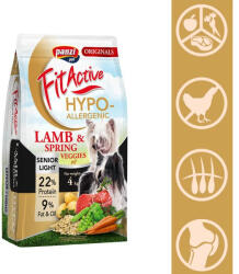 Panzi FitActive Senior/Light Hipoalergenic lamb & spring vegetables 4 kg