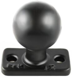 RAM Mounts Téglalap alakú csavar vagy csavar tartó, 2, 5 x 5 cm, 1, 5"gömbszeggel, RAM-202U-12 (RAM-202U-12)