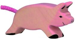 Holztiger Fa játék állatok - kismalac, szaladó