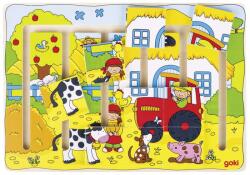 Goki Tologatós fa kirakó, tanyán