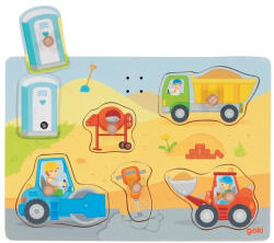 Goki Hangot adó fogantyús fa kirakó, építkezés