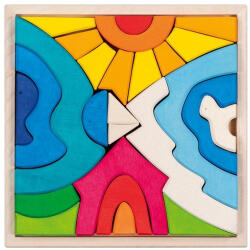 Goki Fa építőjáték, jegesmedve 22 db-os készlet