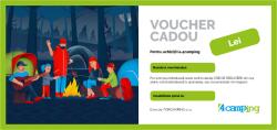 4camping Voucher cadou Valoare voucher: 100 / Design voucher: Camping