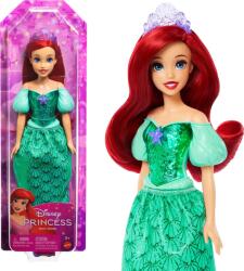 Mattel Prințese Disney: Păpușă prințesă strălucitoare - Ariel (HLW10) Figurina