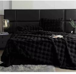 Cocolino Lenjerie Cocolino Cu Blanita de Iepure Pentru Pat Dublu, 6 piese, Negru - JO712 Lenjerie de pat