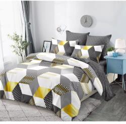 Lenjerii de Pat Dublu , Bumbac Finet, 6 Piese - DNA237 Lenjerie de pat