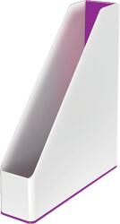 Leitz WOW kettős színhatású iratpapucs, fehér-lila (53621062) (53621062)