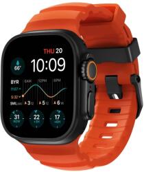 Nomad Goods Rocky Point curea Apple Watch 49/45/44/42mm negru-roșu (NM014865858)