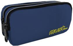 Must tolltartó, nem felszerelt, 2 cipzárral, 20 x 6 x 9 cm, sötétkék (000584957)